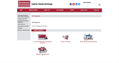 Desktop Screenshot of catalog.behringersaws.com