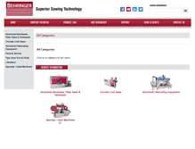 Tablet Screenshot of catalog.behringersaws.com